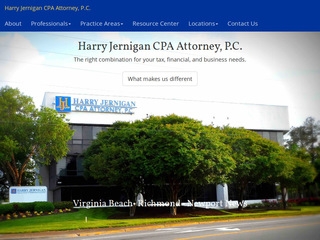 Harry Jernigan CPA Attorney, P.C Virginia Beach, VA Office
