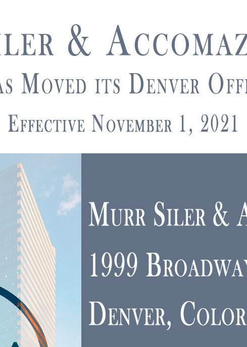 Murr Siler Eckels Delaney, PC Denver,  Office