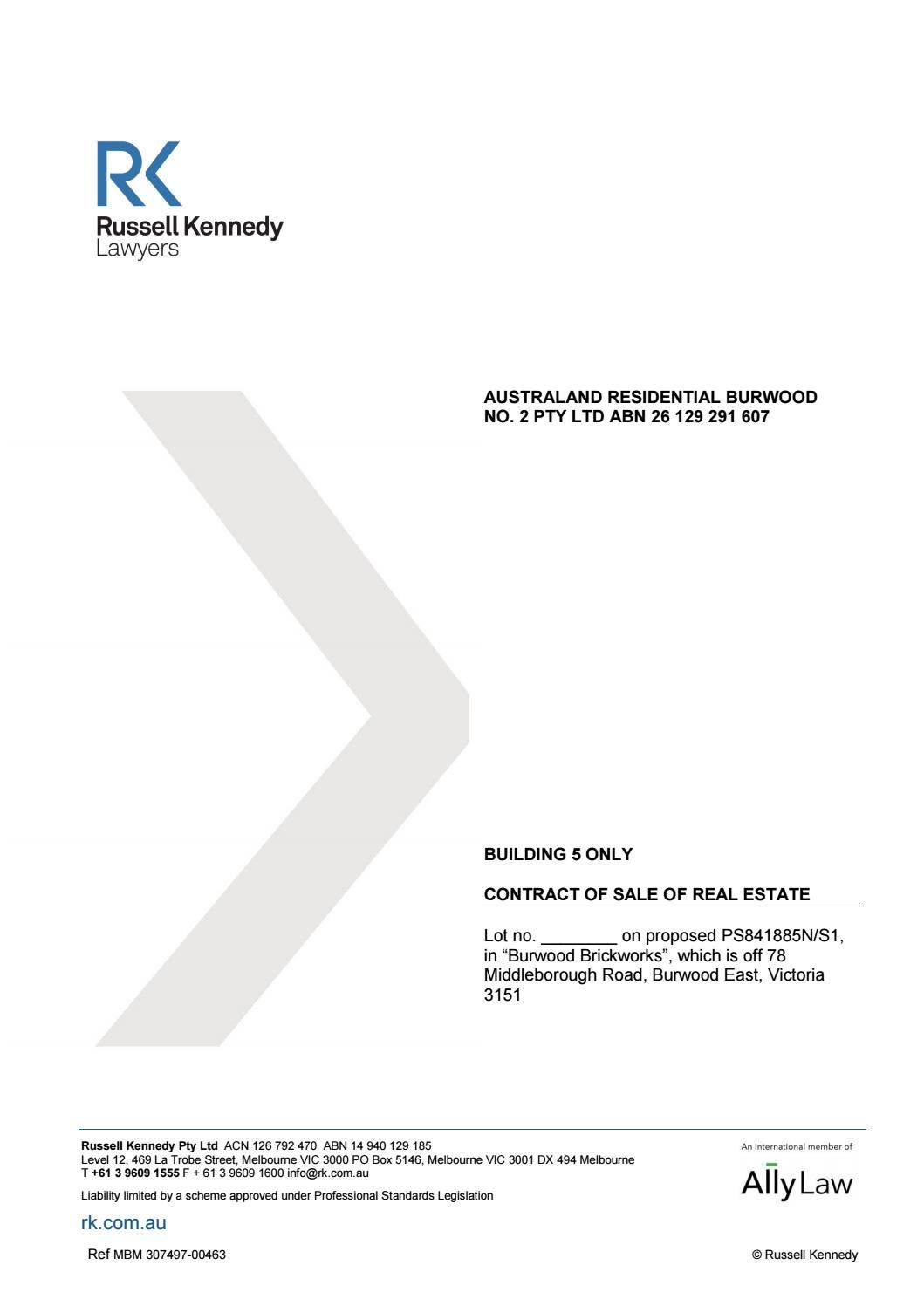 Parke Lawyers Melbourne, Australia Office