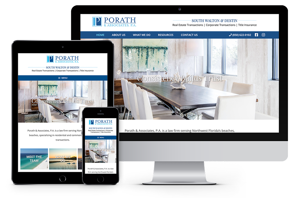 Porath & Associates, P.A Destin,  Office