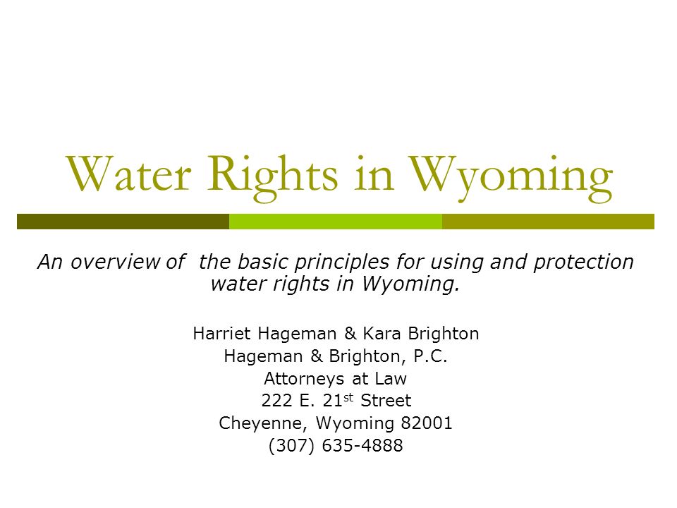 Hageman Law P.C Cheyenne, WY Office