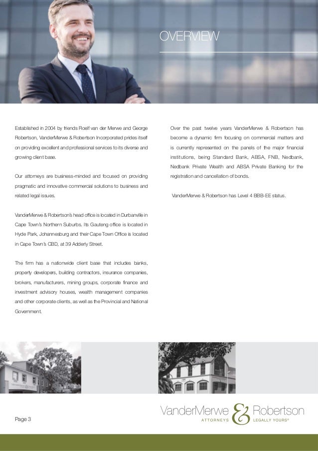 Van Der Merwe Attorneys Johannesburg, South Africa Office