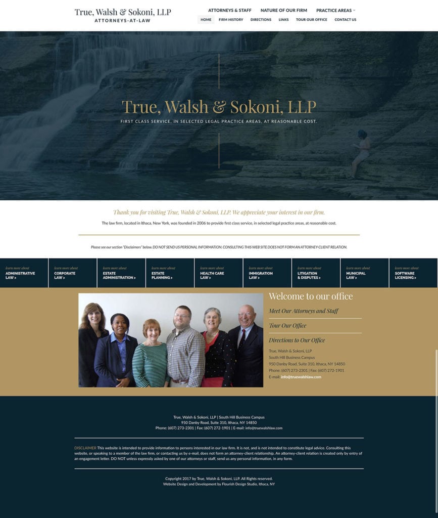 True & Walsh, LLP Ithaca, NY Office