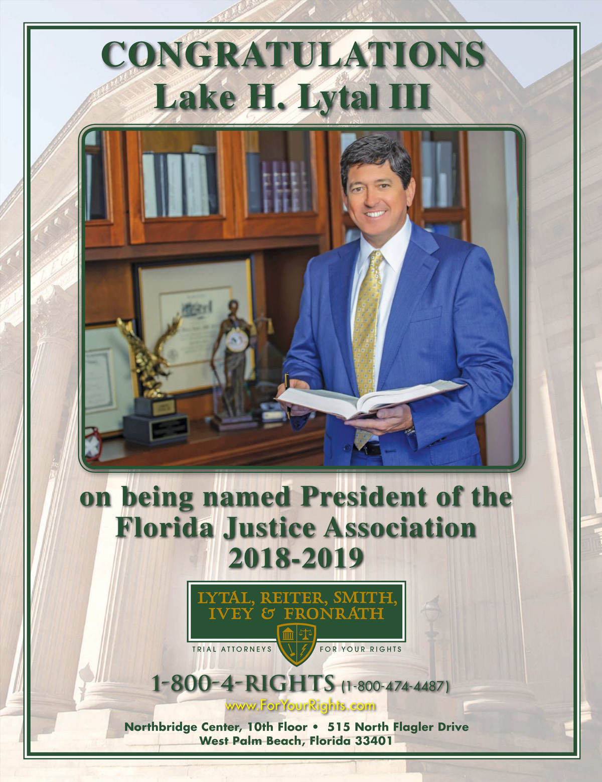 Lytal, Reiter, Smith, Ivey & Fronrath West Palm Beach,  Office