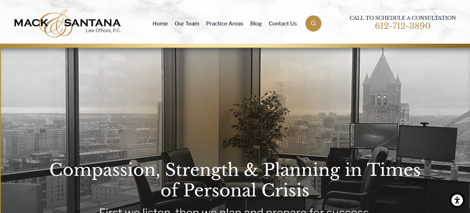 Mack & Santana Law Offices, PC Minneapolis, MN Office