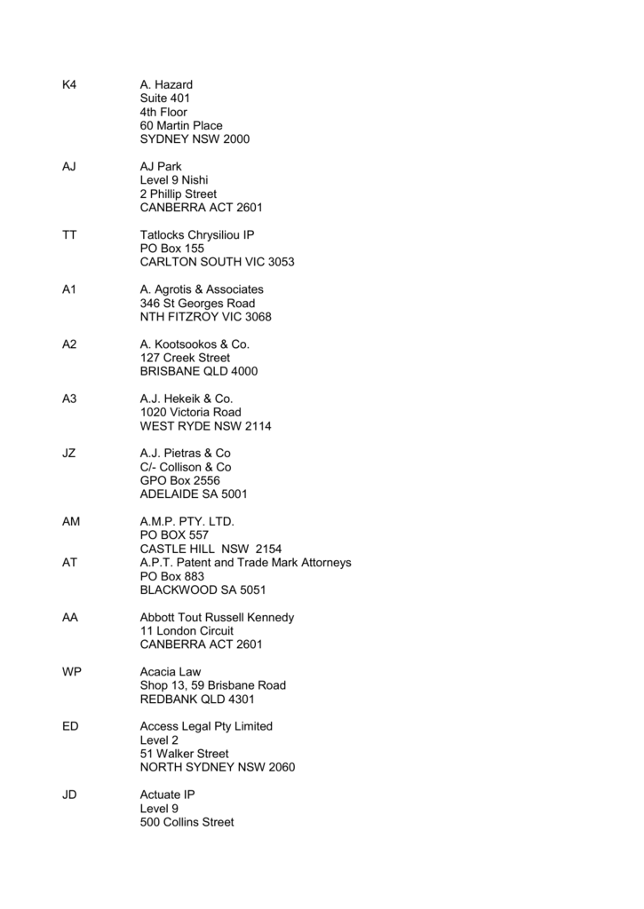 Berrigan Doube Lawyers Melbourne, Australia Office