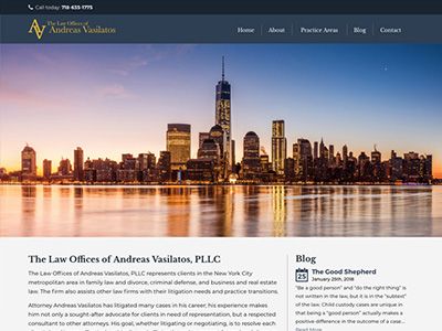 The Law Offices of Andreas Vasilatos, PLLC Bayside, NY Office