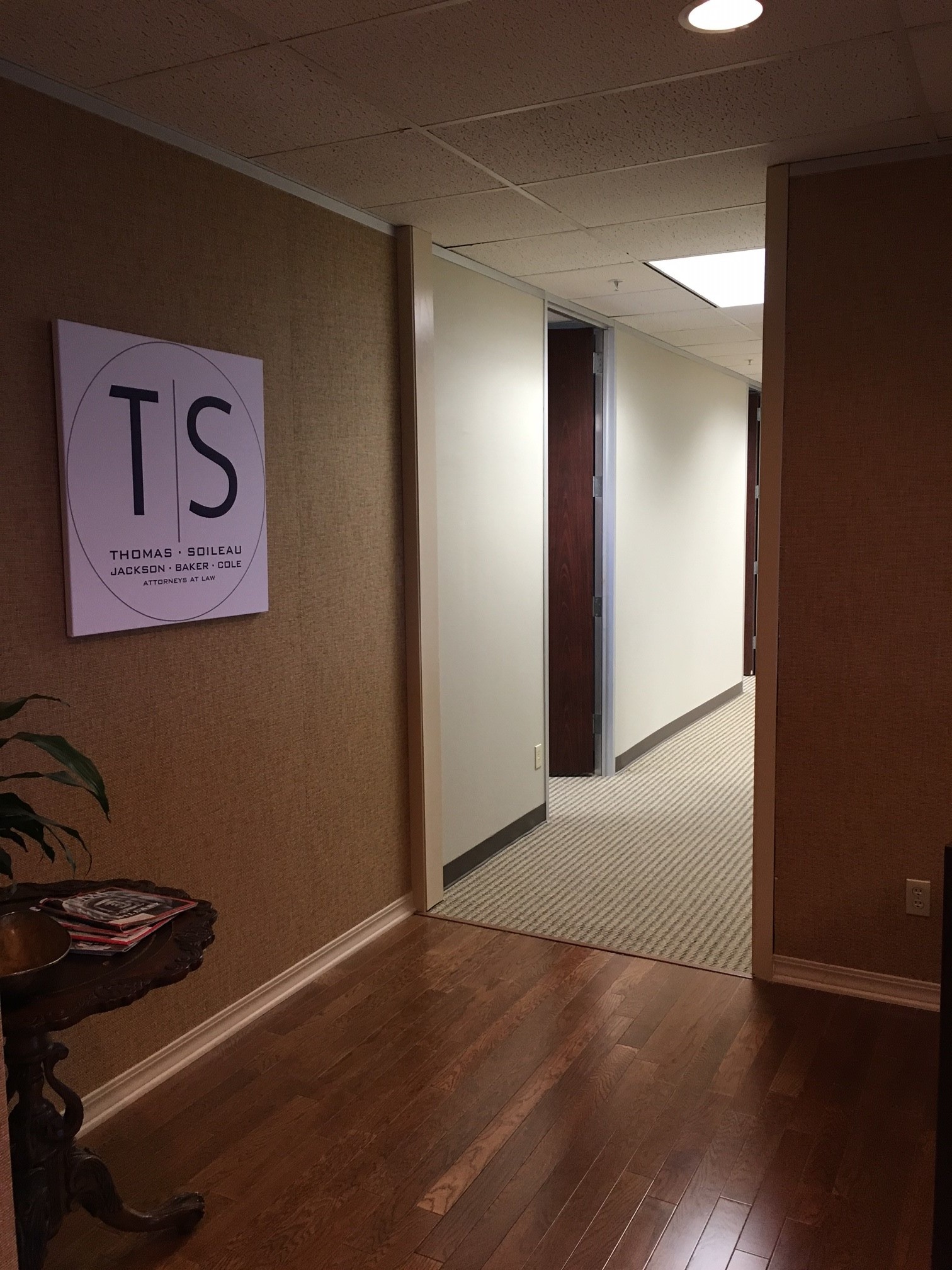 Thomas, Soileau, Jackson, Baker & Cole, L.L.P Shreveport,  Office