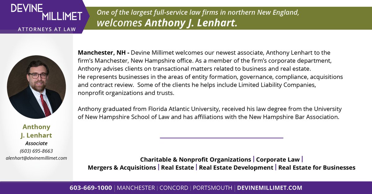 Devine, Millimet & Branch, Professional Association North Hampton, NH Office