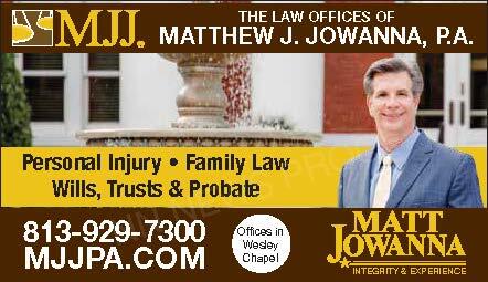 The Law Offices of Matthew J. Jowanna, PA Wesley Chapel, FL Office