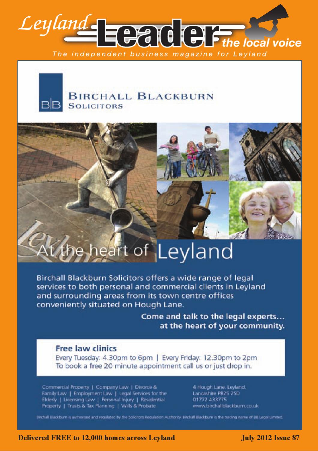 Birchall Blackburn Law Leyland, United Kingdom Office