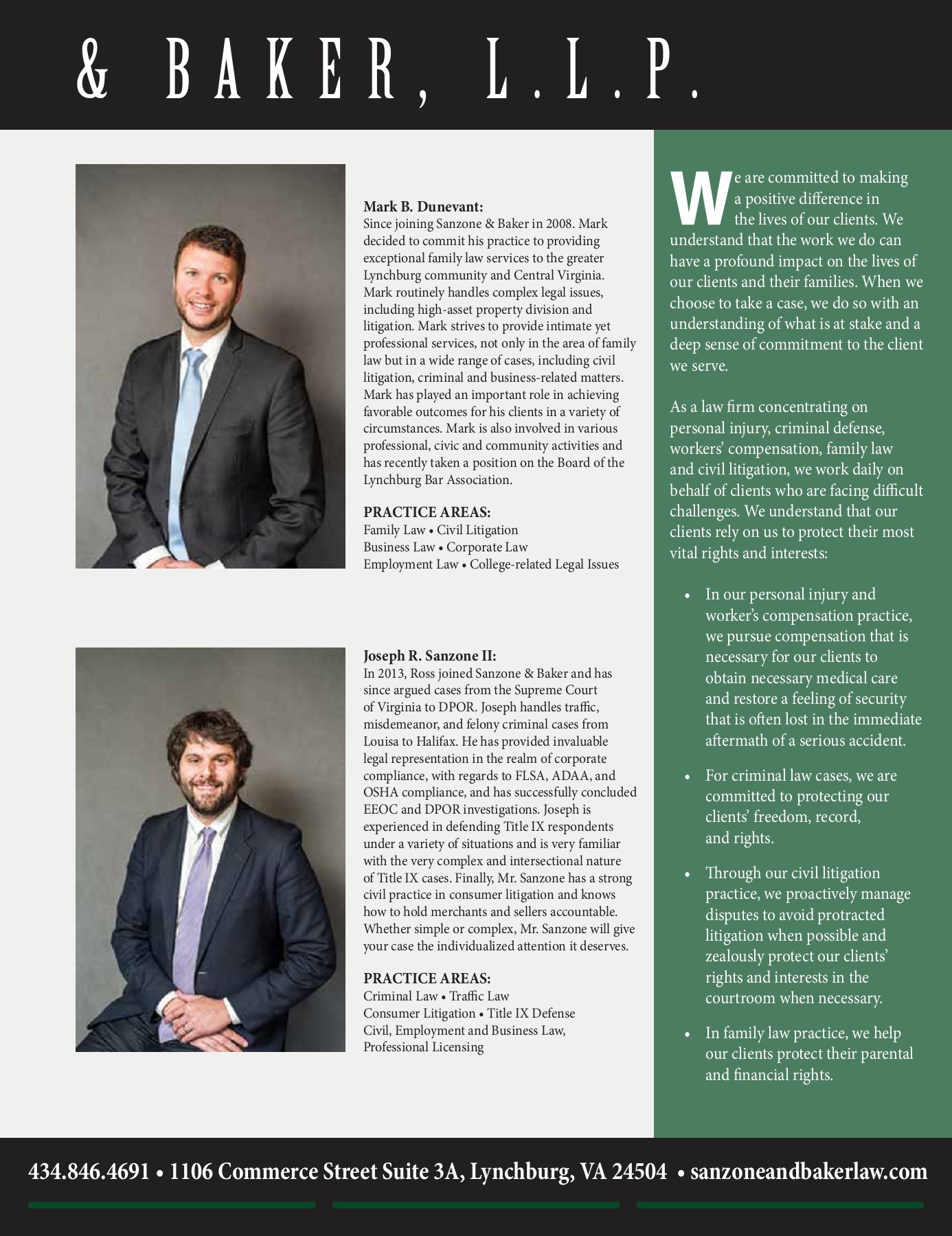 Phillips, Morrison, Johnson & Ferrell, Attorney at Law Lynchburg, VA Office