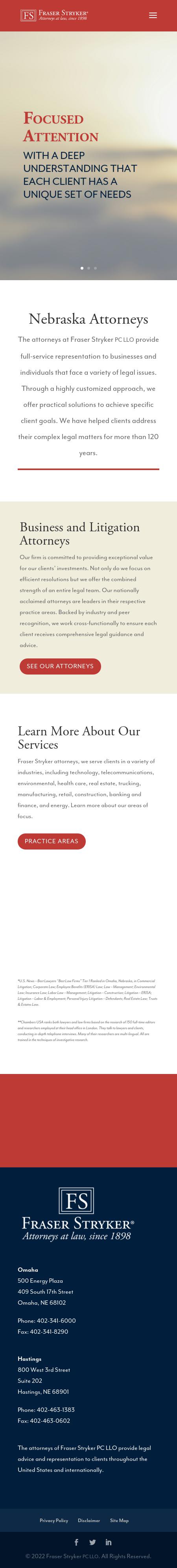 Fraser Stryker PC LLO Omaha, NE Office