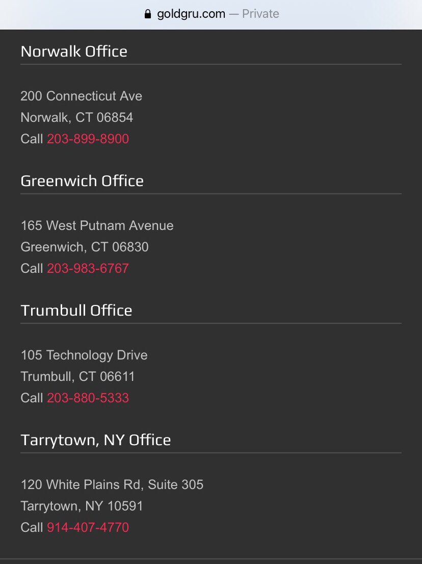 Goldman Gruder & Woods, LLC Trumbull, CT Office