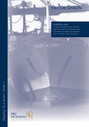 Hill Dickinson LLP Liverpool, United Kingdom Office