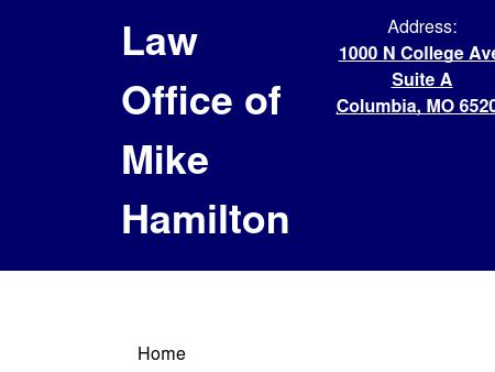 Mike Hamilton law Columbia,  Office