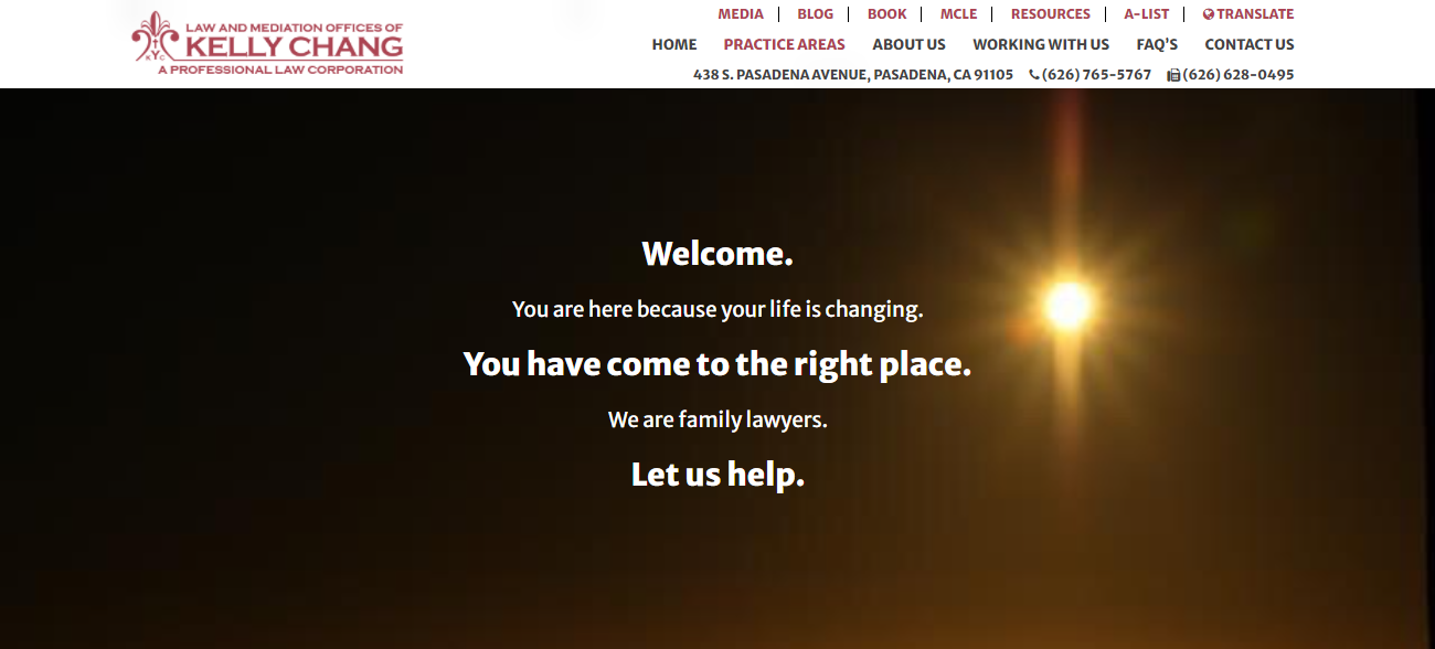 Law and Mediation Offices of Kelly Chang Los Angeles, CA Office