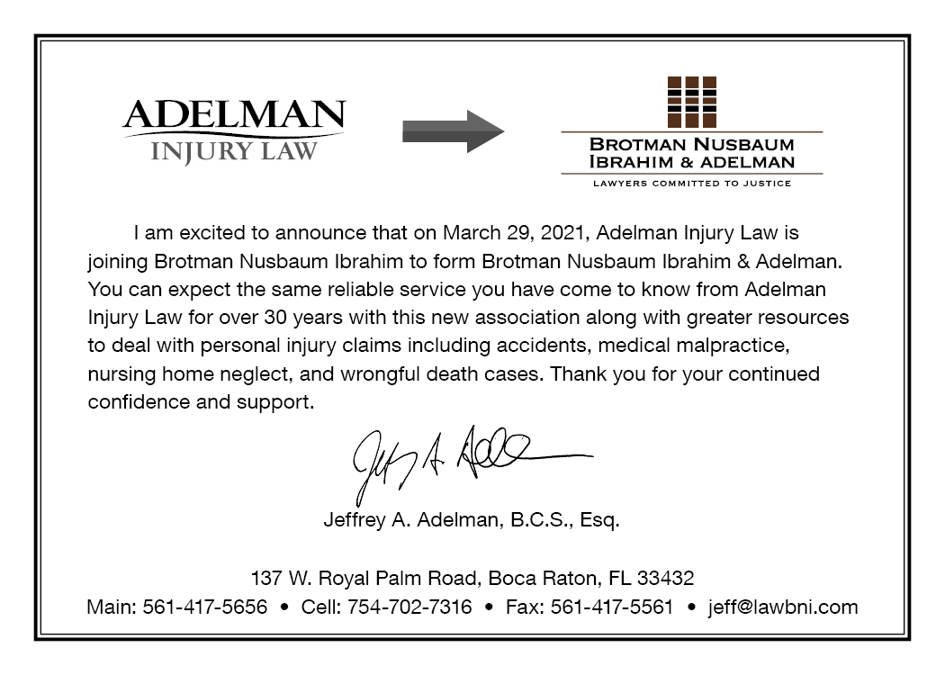 Brotman Nusbaum Ibrahim & Adelman Boca Raton, FL Office