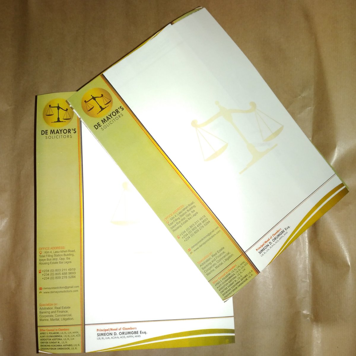 DETAIL Commercial Solicitors Lagos, Nigeria Office