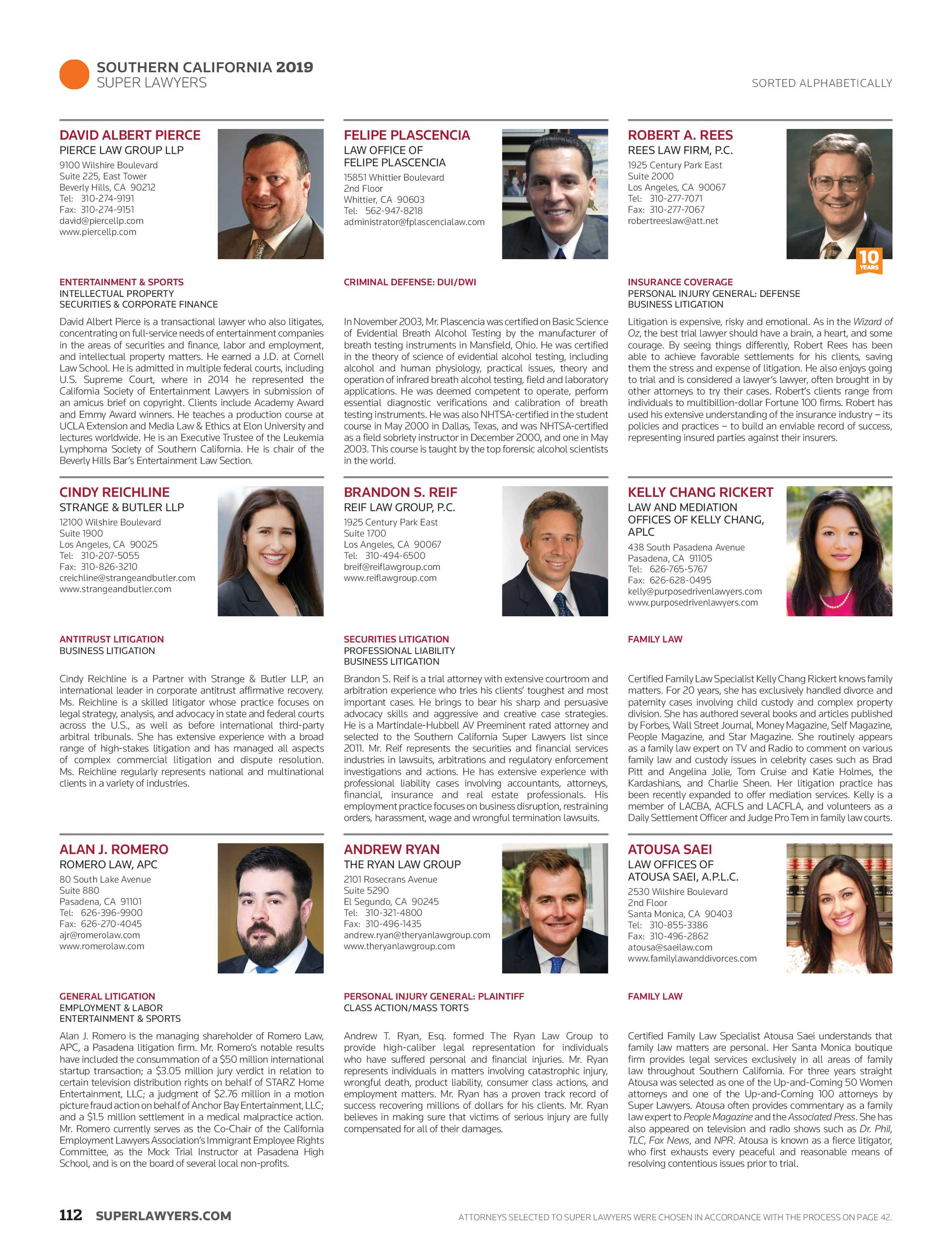 The Ryan Law Firm Pasadena, CA Office