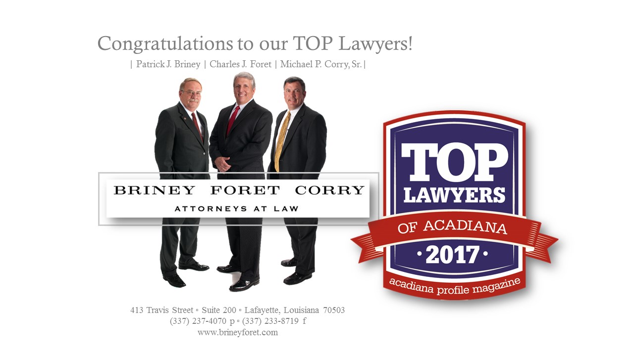 Briney Foret Corry Lafayette, LA Office