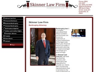 Skinner Law Firm, LLC Greenville, SC Office