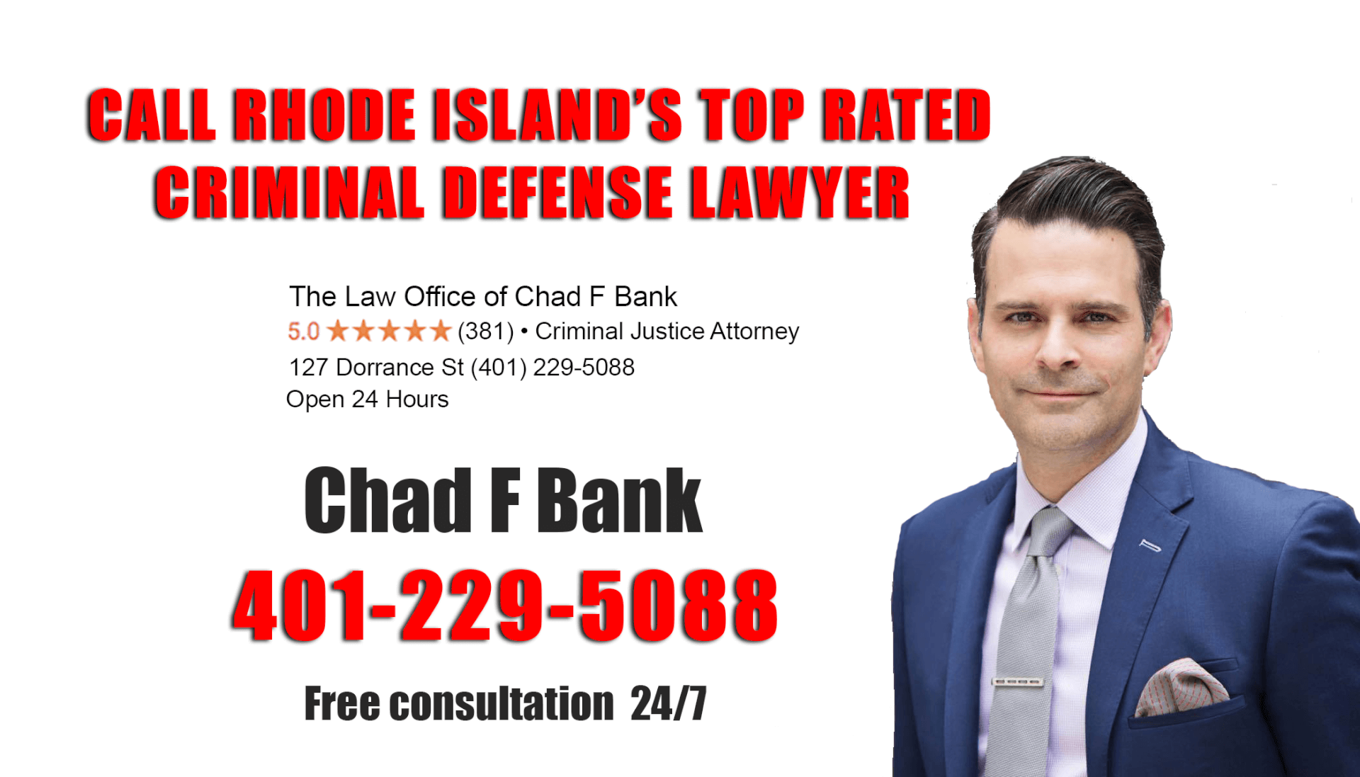 The Law Office of Chad F Bank Providence,  Office