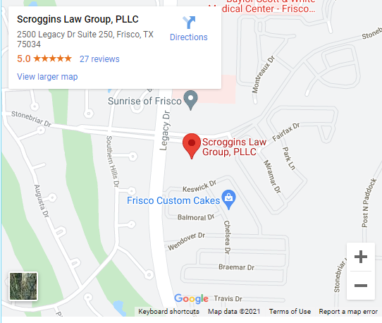 Scroggins Law Group, PLLC Dallas, TX Office
