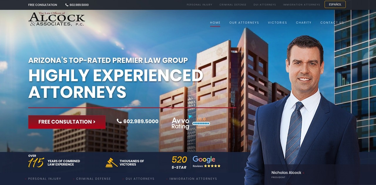 Alcock & Associates, P.C Phoenix, AZ Office