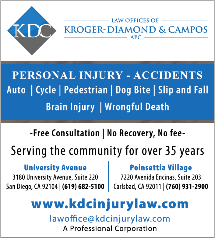 Law Offices of Kroger-Diamond & Campos, APC San Diego, CA Office