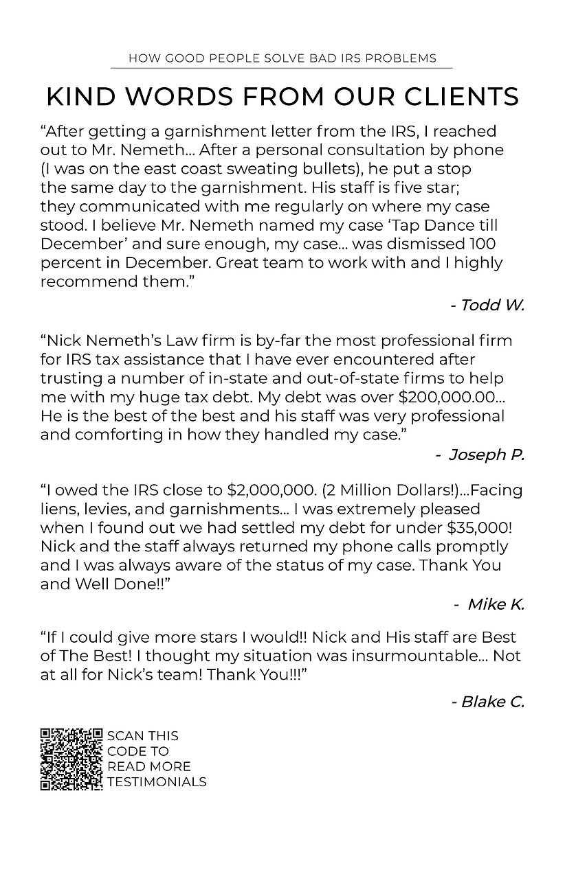 Law Offices of Nick Nemeth, PLLC Dallas, TX Office