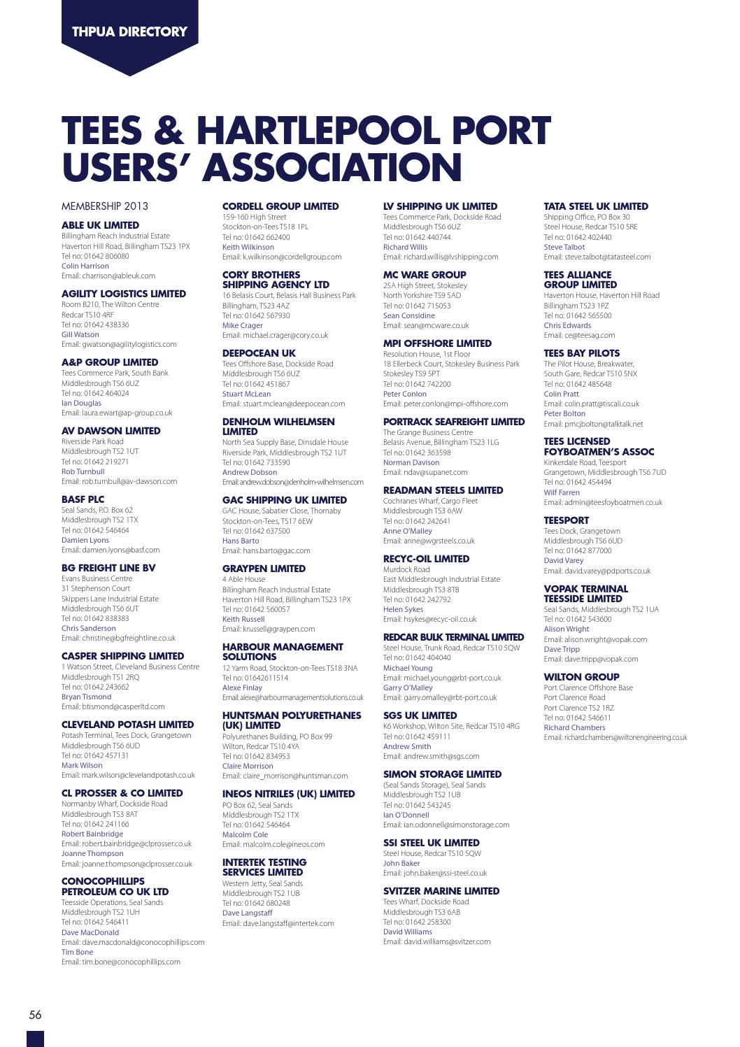 Thompsons Middlesbrough, UK-England Office