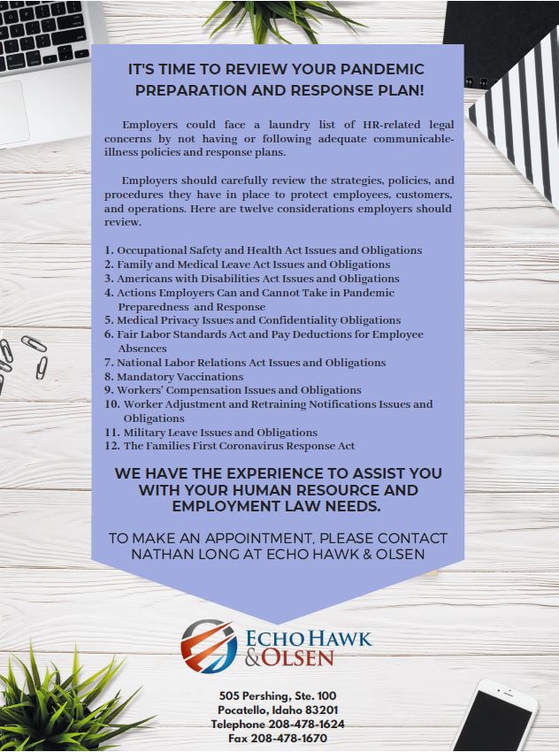 Echo Hawk & Olsen, PLLC Pocatello, ID Office