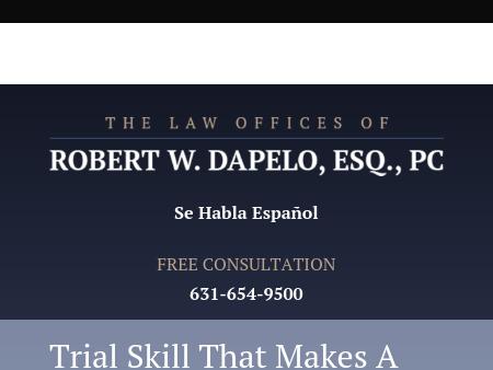 The Law Offices of Robert W. Dapelo, Esq., PC Patchogue, NY Office