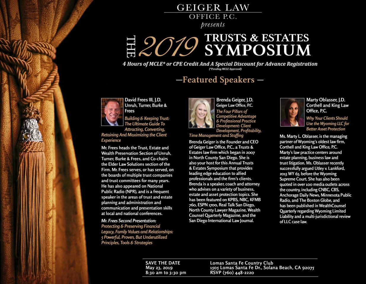 Geiger Law Offices Carlsbad, CA Office