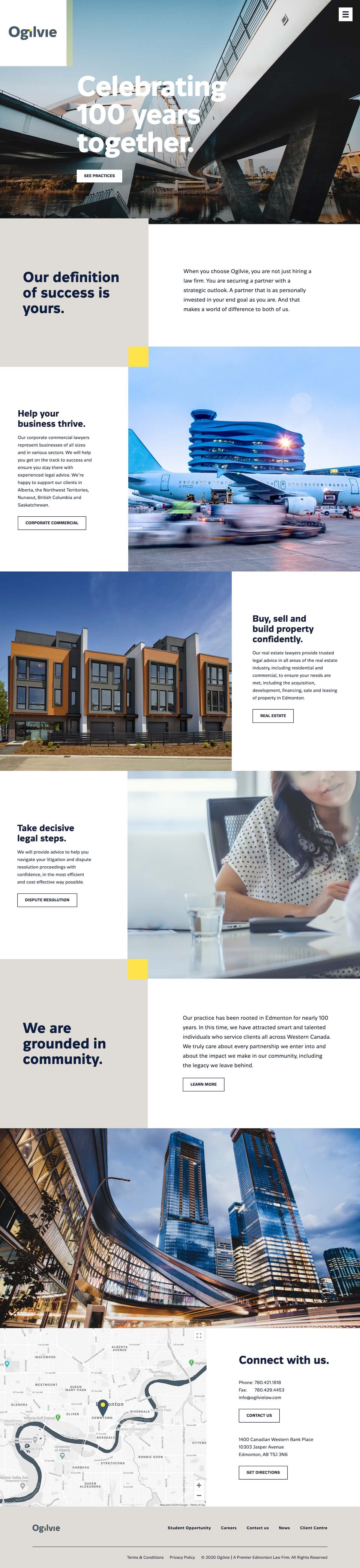 Ogilvie | A Premier Edmonton Law Firm Edmonton, Canada Office