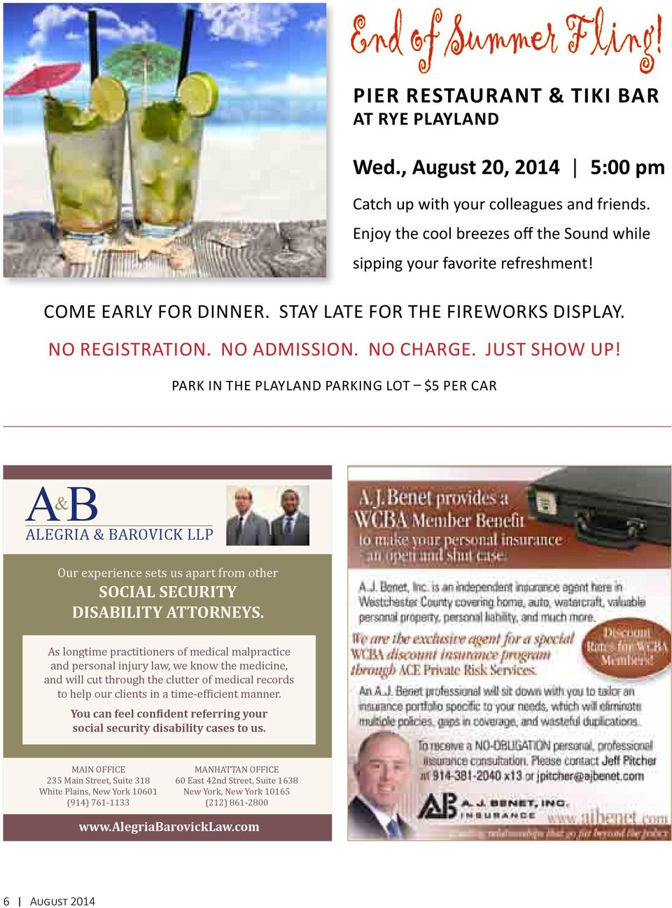 Alegria & Barovick, LLP White Plains,  Office