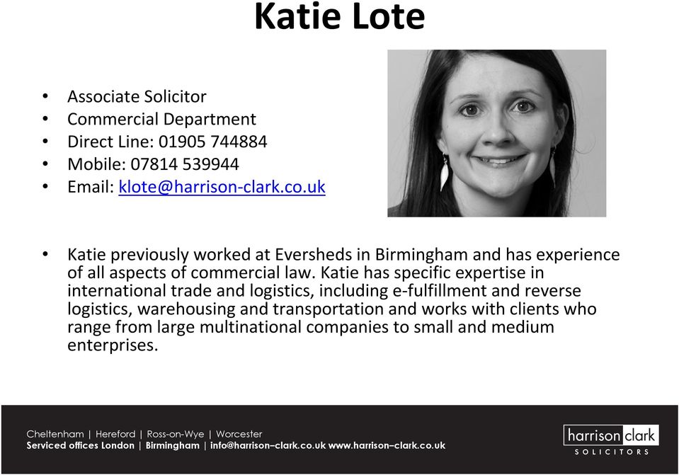 Harrison Clark Rickerbys Ross on Wye, United Kingdom Office