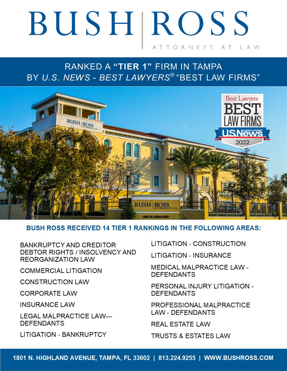 Bush Ross, P.A Tampa, FL Office