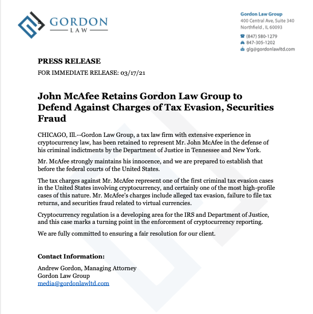 Gordon Law Group Northfield,  Office