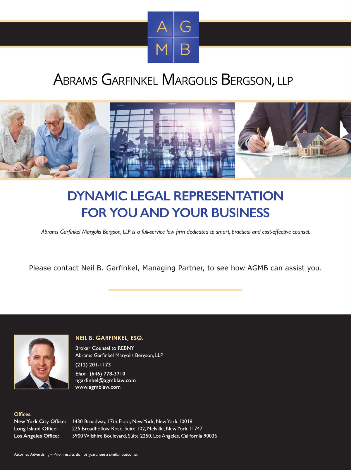 Abrams Garfinkel Margolis Bergson, LLP Melville, NY Office