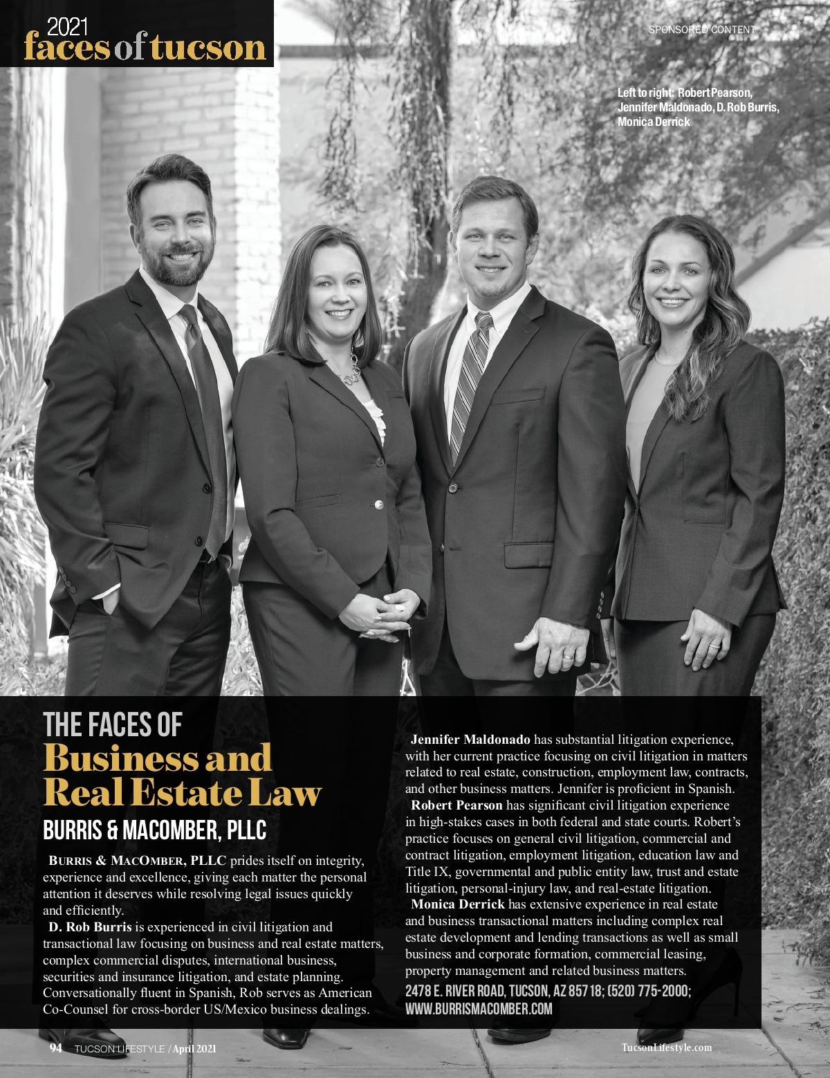 Burris & MacOmber, PLLC Tucson,  Office