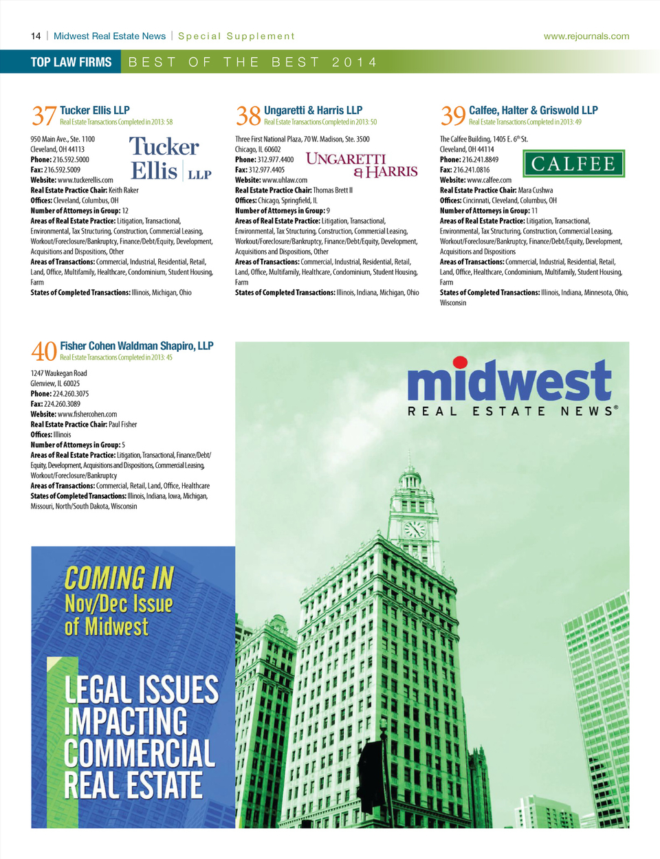 Fisher Cohen Waldman Shapiro, LLP Chicago, IL Office