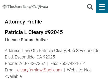 Black & McGhee, A Professional Law Corporation Escondido, CA Office