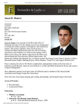 Fernandez & Lauby LLP Riverside, CA Office