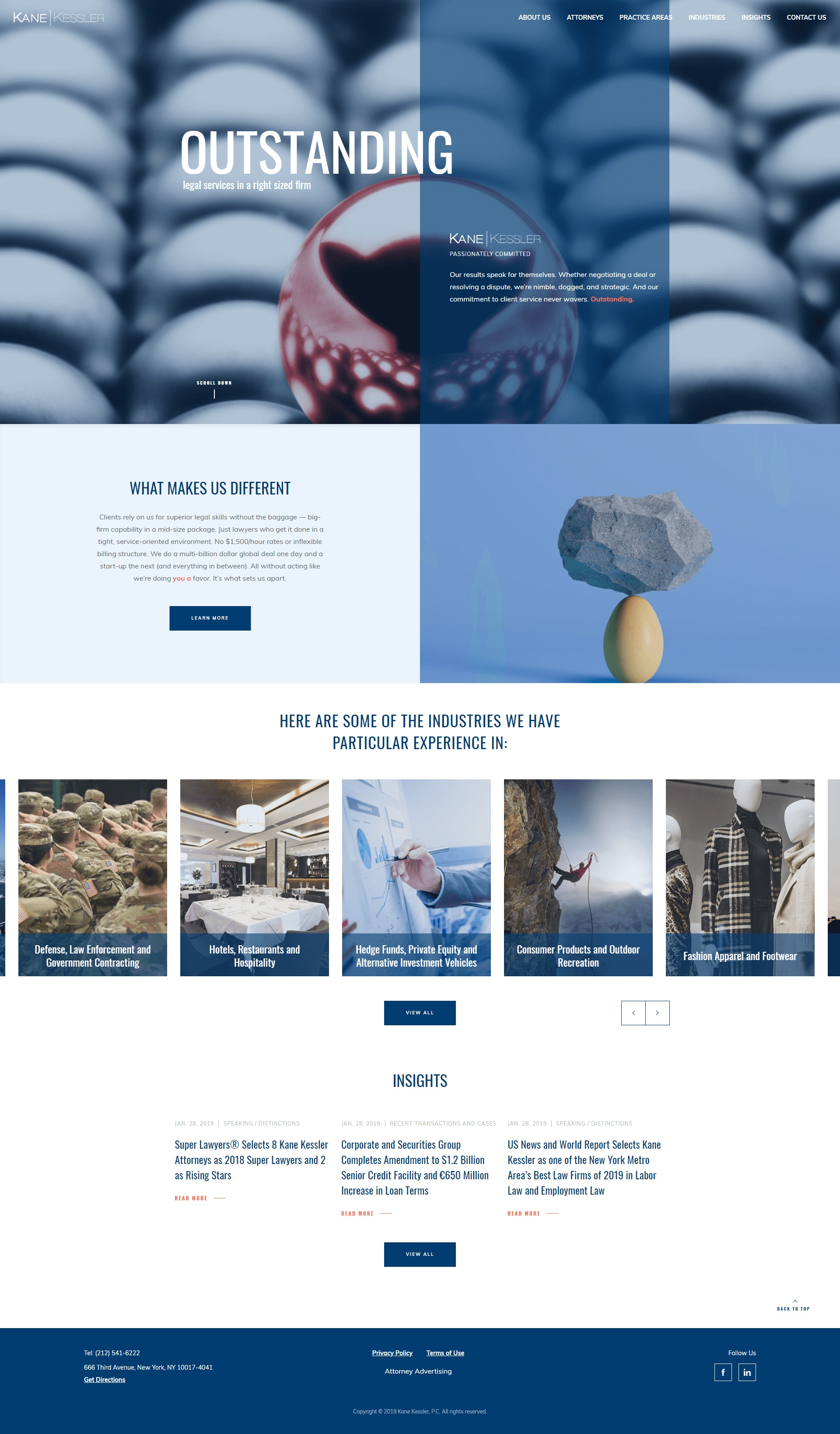 Kane Kessler, P.C New York City, NY Office