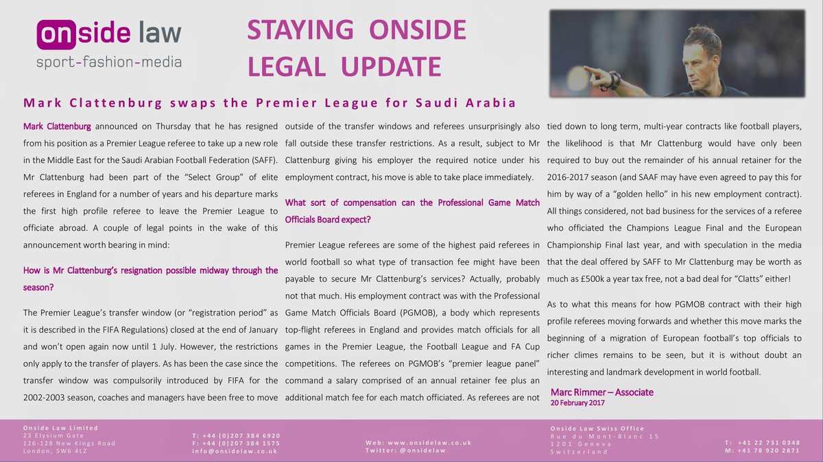 Onside Law Ltd London, United Kingdom Office