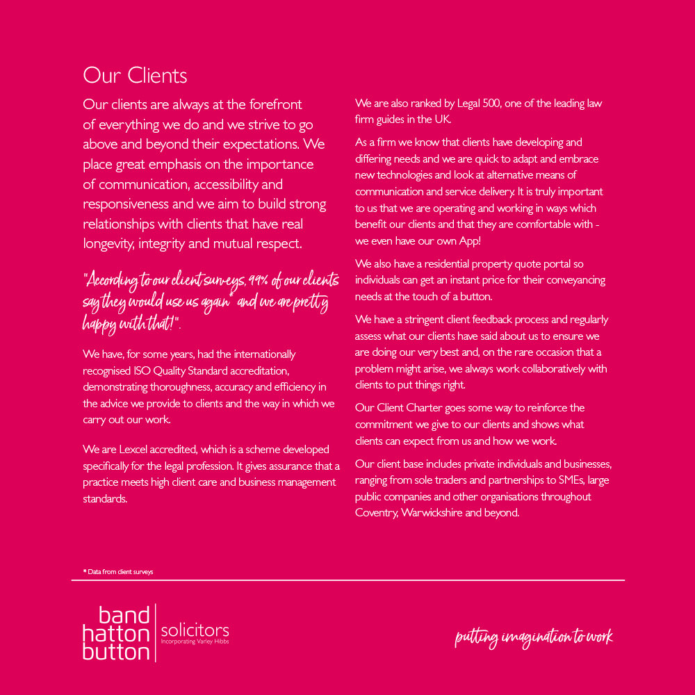 Band Hatton Button LLP Coventry, United Kingdom Office