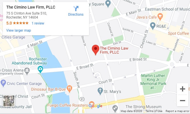The Cimino Law Firm, PLLC Webster,  Office