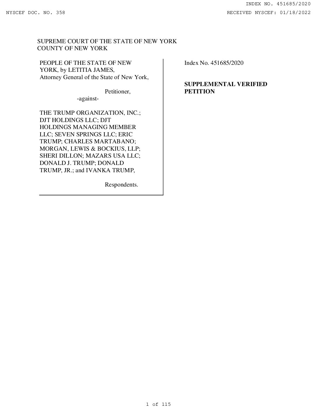 The Law Firm of Cohen & Cohen, PA New York City, NY Office